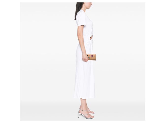 Fendi Beige Leather Hypnoteyes Continental Wallet - view 6