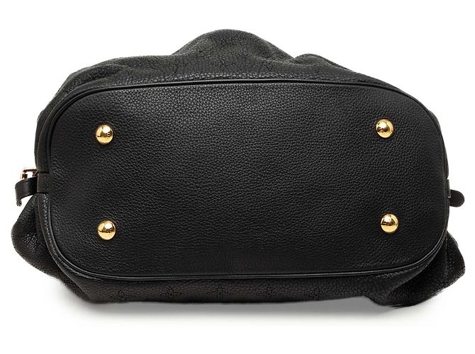 Louis Vuitton Brown Monogram Mahina L Marrone Marrone scuro - vista 3