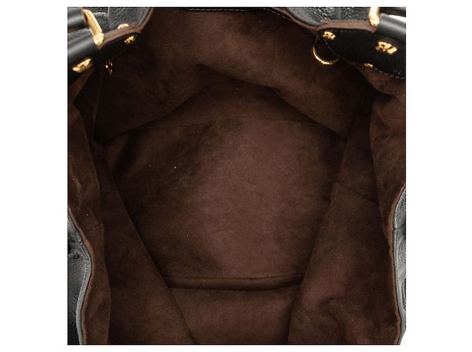 Louis Vuitton Brown Monogram Mahina L Marrone Marrone scuro - vista 4