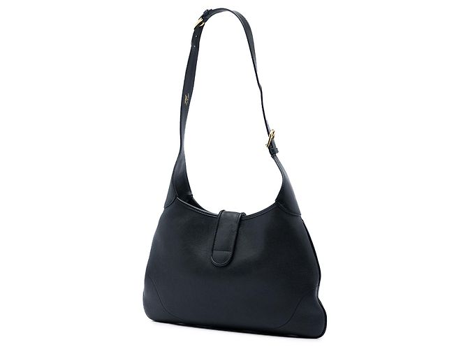 Gucci Aphrodite Crossbody in pelle nera Medium Nero - vista 2