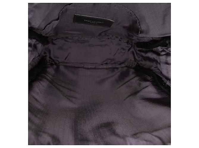 Borsa a tracolla Sid in pelle nera Saint Laurent Nero - vista 4