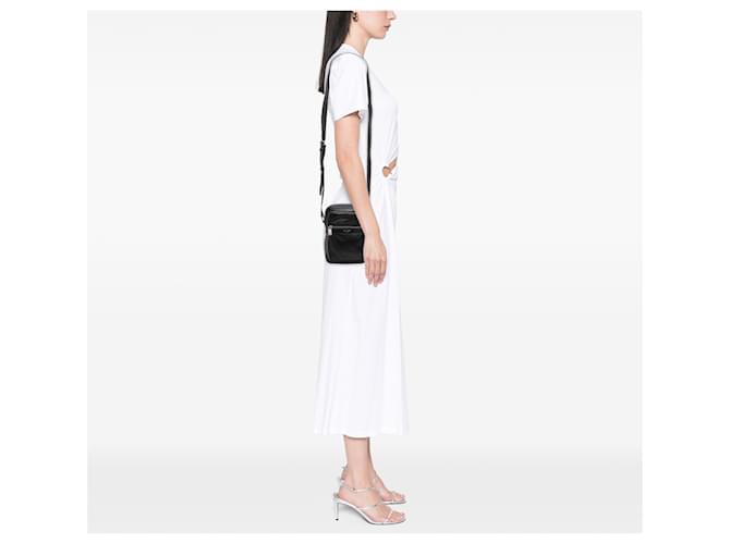 Borsa a tracolla Sid in pelle nera Saint Laurent Nero - vista 6