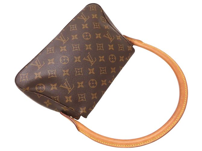 Louis Vuitton Brown Monogram Mini Looping Marrom - vista 2