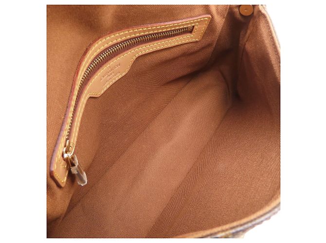 Louis Vuitton Brown Monogram Mini Looping Marrom - vista 4