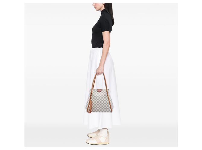 Louis Vuitton White Damier Azur Propriano Bianco - vista 6