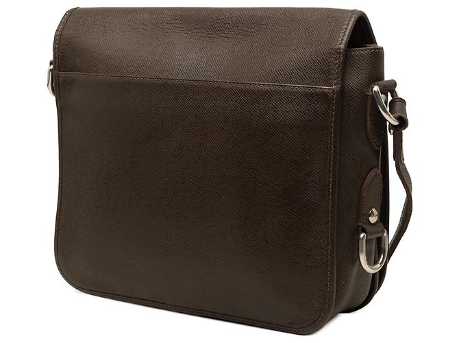 Louis Vuitton Brown Taiga Andrei Marrone Marrone scuro - vista 2