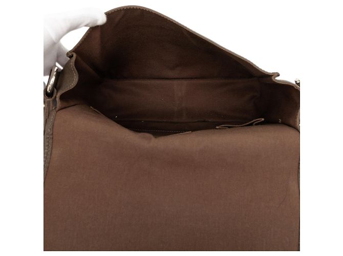 Louis Vuitton Brown Taiga Andrei Marrone Marrone scuro - vista 4