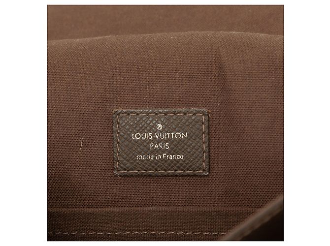Louis Vuitton Brown Taiga Andrei Marrone Marrone scuro - vista 5