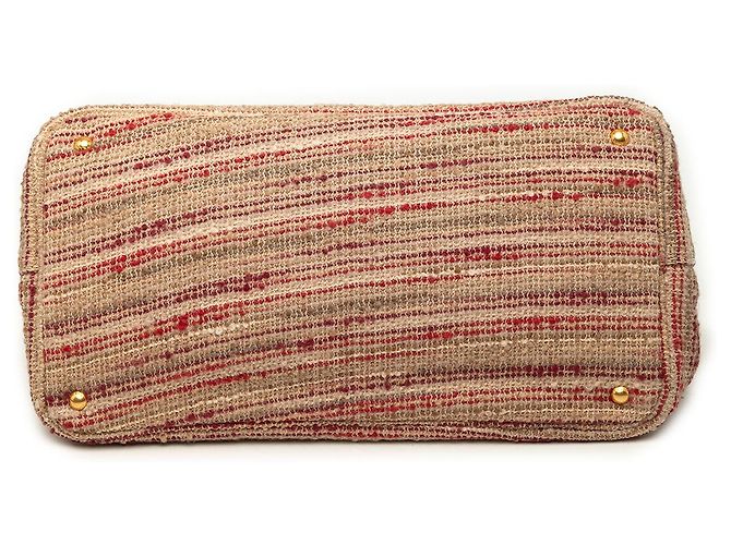 Tote Prada Satchel aus Tweed Multicolour Mehrfarben - Ansicht 3