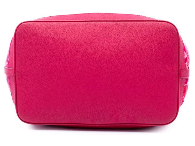 Louis Vuitton Pink Limited Edition Monogram Nylon Ikat Noefull MM Rosa - vista 3