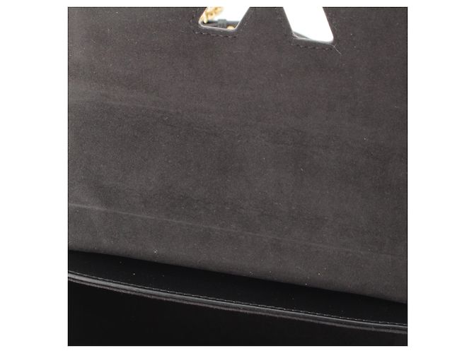 Louis Vuitton Brown Monogram and Calfskin Twist MM Marrone - vista 8