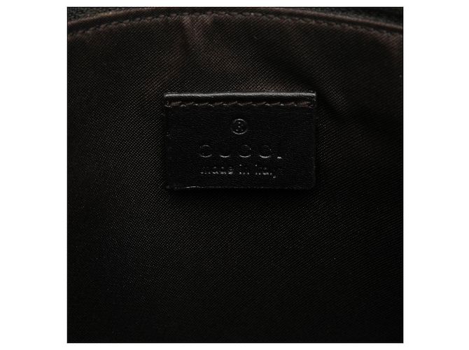 Clutch Gucci in tela GG beige - vista 5