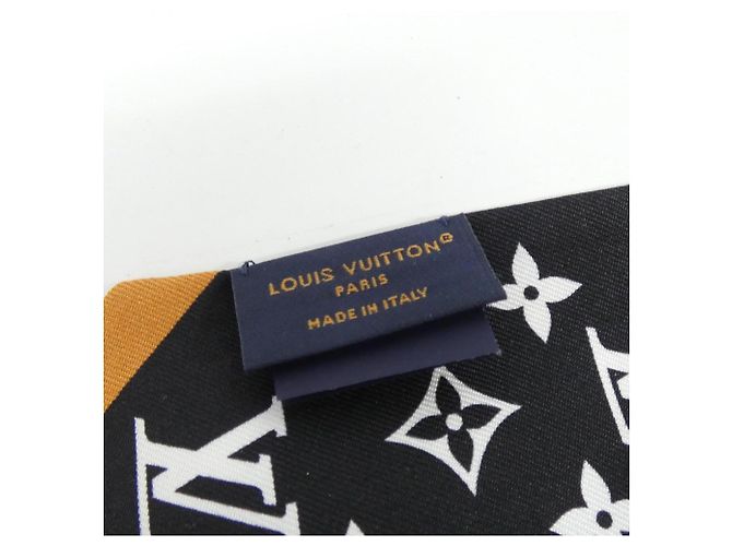 Louis Vuitton Bandeau BB My Neverfull Seidentuch Schwarz - Ansicht 4