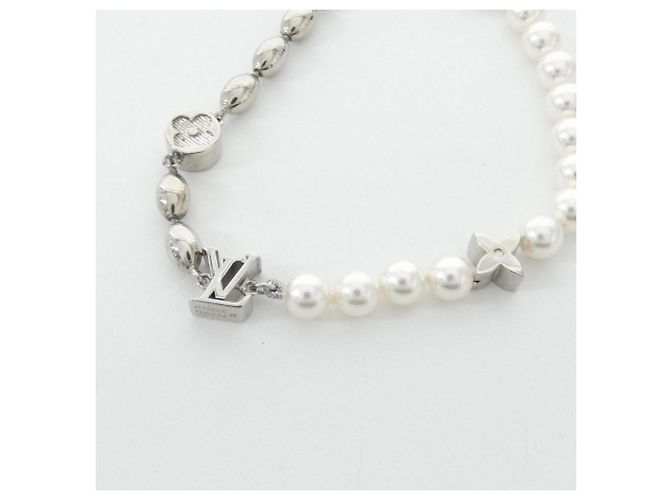 Bracciale Charm Pearl Fusion Louis Vuitton Bianco - vista 2