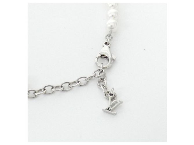Bracciale Charm Pearl Fusion Louis Vuitton Bianco - vista 4
