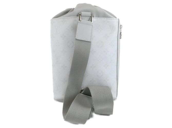 Borsa Sling Louis Vuitton White Monogram Logo Chalk Bianco - vista 2