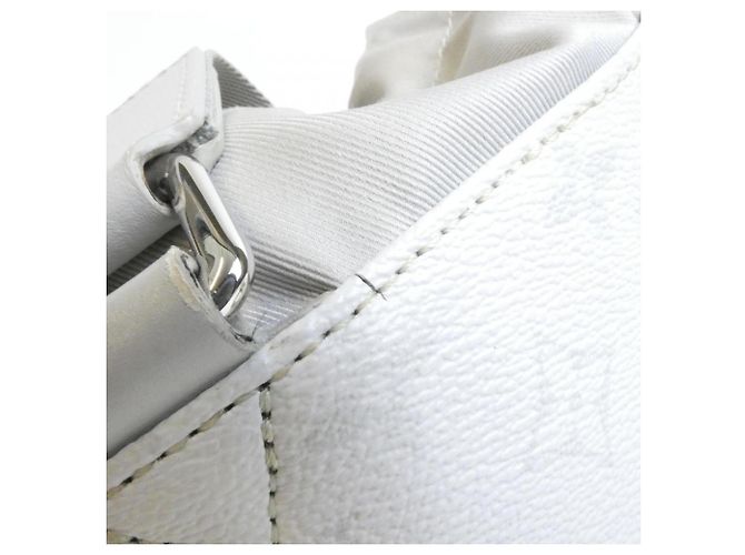 Borsa Sling Louis Vuitton White Monogram Logo Chalk Bianco - vista 4