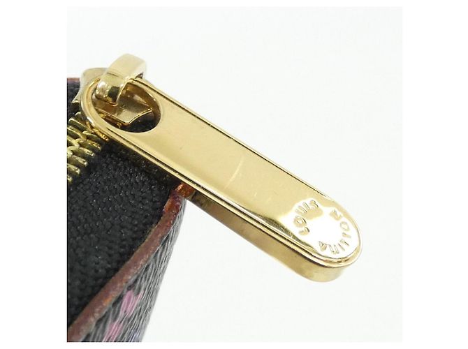 Louis Vuitton Multicolor Zippy Münzbeutel Schwarz Lila - Ansicht 7