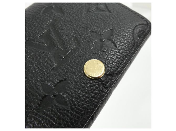 Tarjetero Louis Vuitton Monogram Empreinte Negro - vista 3