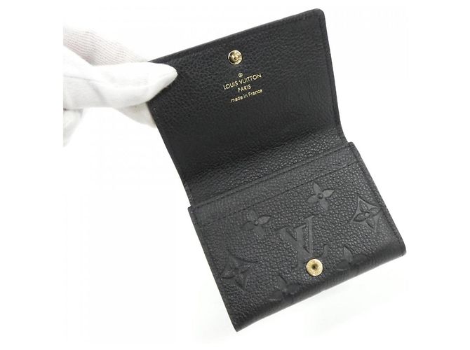 Tarjetero Louis Vuitton Monogram Empreinte Negro - vista 4