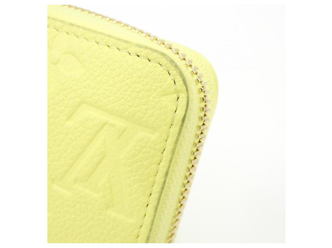 Louis Vuitton Monogram Empreinte Zippy Wallet Gelb - Ansicht 3