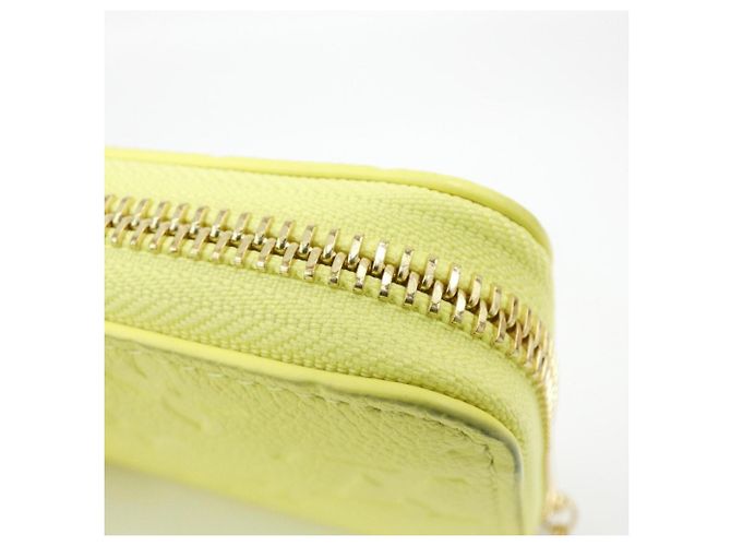 Louis Vuitton Monogram Empreinte Zippy Wallet Gelb - Ansicht 4