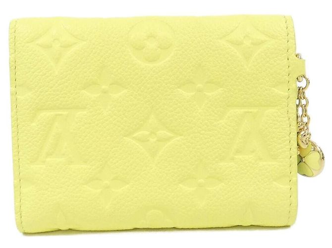 Louis Vuitton Monogram Empreinte Portefeuille Victorine Wallet Gelb - Ansicht 2