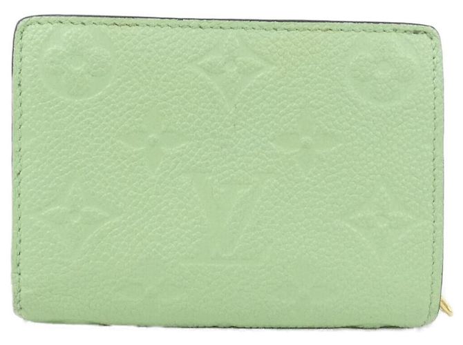 Louis Vuitton Monogram Empreinte Portefeuille Claire Wallet Verde - vista 2
