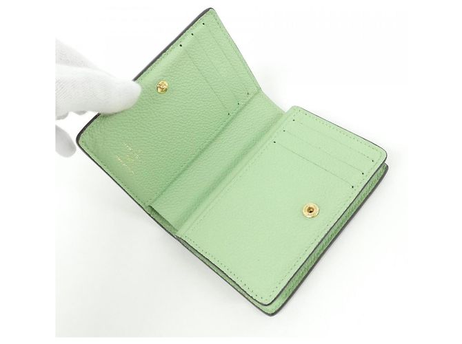 Louis Vuitton Monogram Empreinte Portefeuille Claire Wallet Verde - vista 7