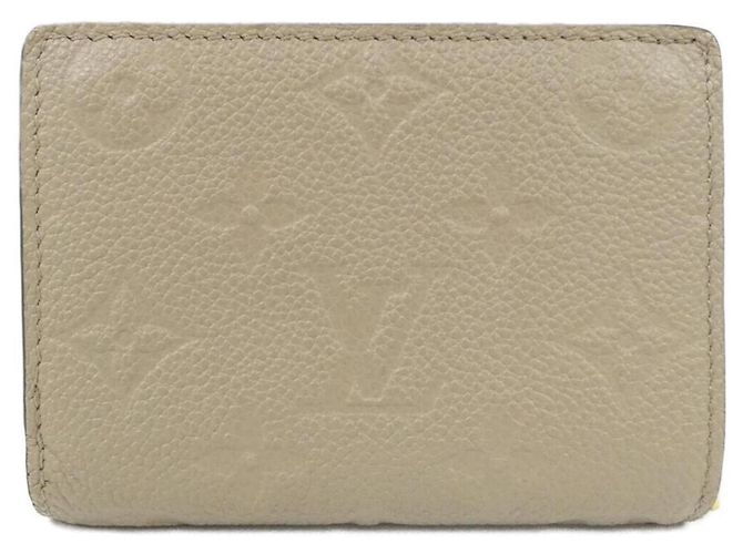 Louis Vuitton Monogram Empreinte Portefeuille Claire Wallet Grigio - vista 2