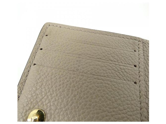 Louis Vuitton Monogram Empreinte Portefeuille Claire Wallet Grigio - vista 4
