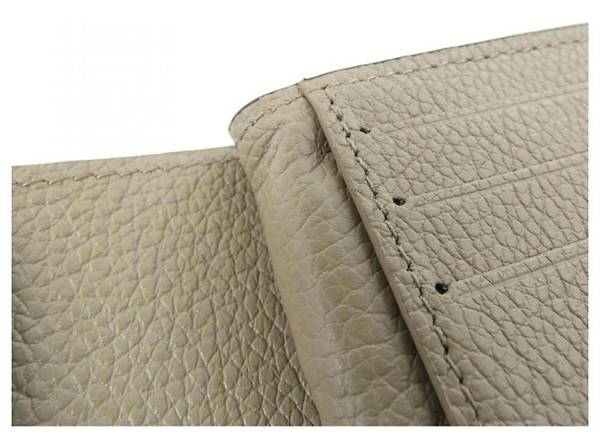 Louis Vuitton Monogram Empreinte Portefeuille Claire Wallet Grigio - vista 5