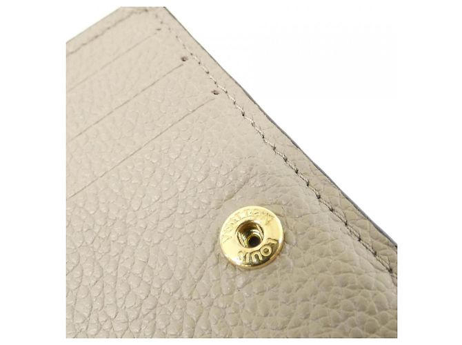 Louis Vuitton Monogram Empreinte Portefeuille Claire Wallet Grigio - vista 6