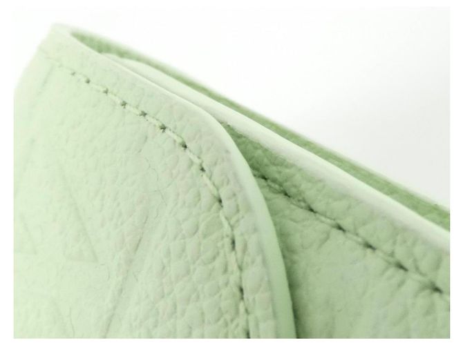 Louis Vuitton Monogram Empreinte Porte Monnaie Rosalie Verde - vista 5