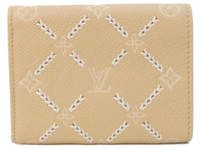 Louis Vuitton Monogram Empreinte Portefeuille Victorine Beige - vista 2
