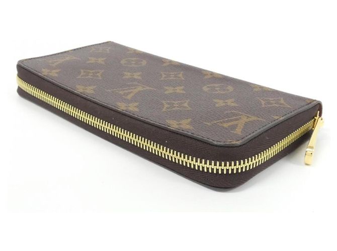 Louis Vuitton Monogram Zippy Wallet M42616 Marrone - vista 2