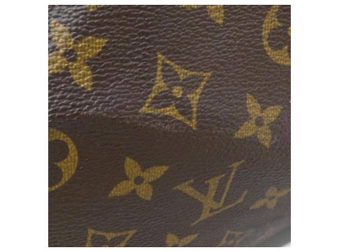 Borsa Boston Louis Vuitton Monogram Keepall 55cm Marrone - vista 4
