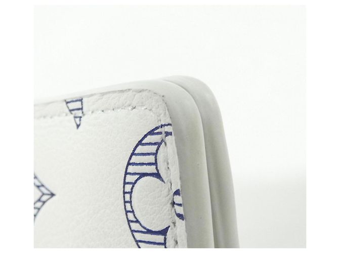 Louis Vuitton Monogram Shadow Organizer de Poche Bianco - vista 3