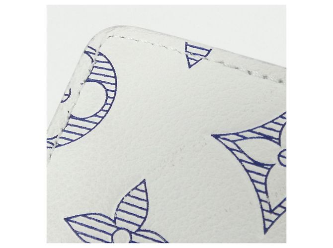 Louis Vuitton Monogram Shadow Organizer de Poche Bianco - vista 7