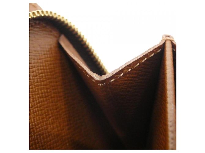 Louis Vuitton Monogram Compact Zip Wallet Braun - Ansicht 10