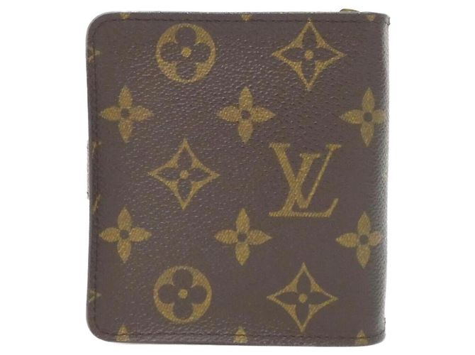 Louis Vuitton Monogram Compact Zip Wallet Braun - Ansicht 2