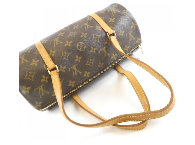 Louis Vuitton Monogram Papillon Handtasche Braun - Ansicht 3