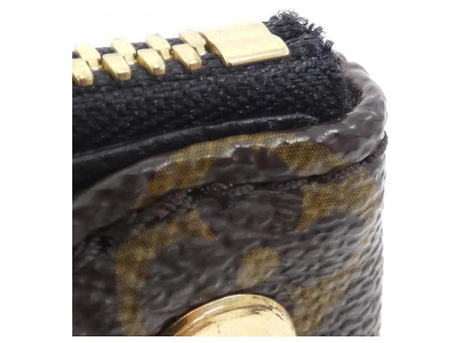 Borsa Louis Vuitton Monogram Pallas Marrone Nero - vista 4