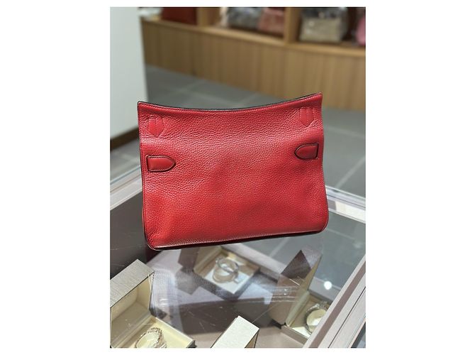 Hermès Jypsiere 31 Borsa a tracolla Rosso - vista 2