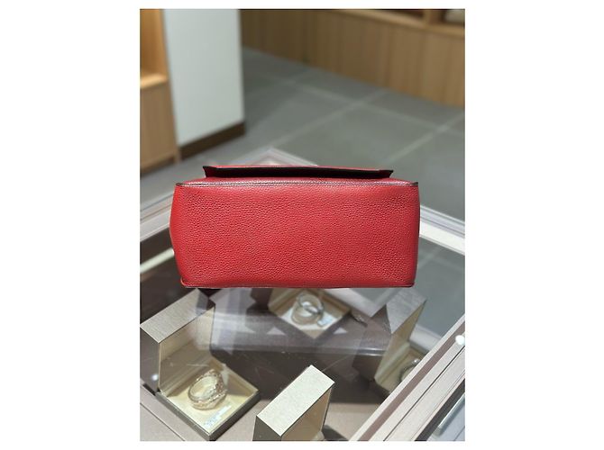 Hermès Jypsiere 31 Borsa a tracolla Rosso - vista 6