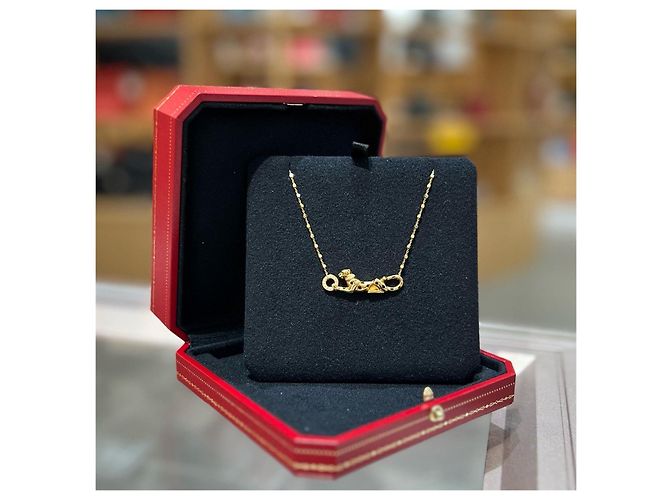 Cartier Collana Panthère de Cartier in Oro Nero D'oro - vista 2
