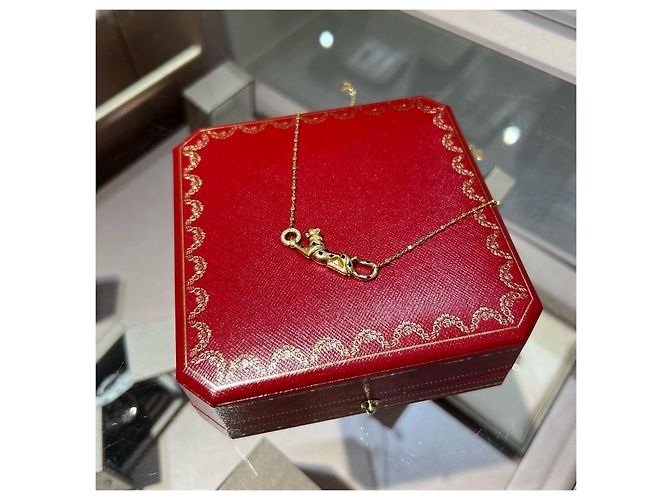Cartier Collana Panthère de Cartier in Oro Nero D'oro - vista 5
