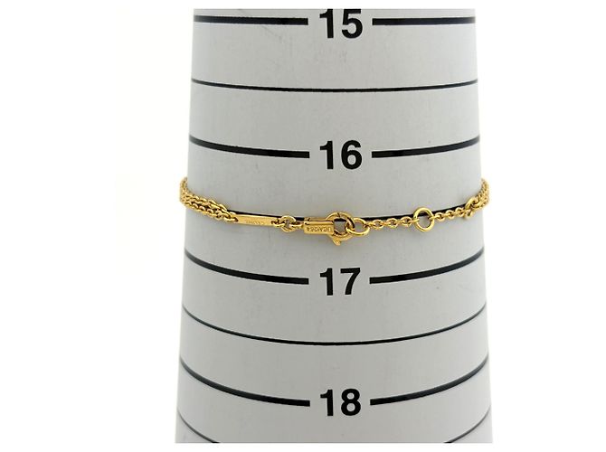 Céline Bracciale Celine Triomphe Suspender placcato oro D'oro - vista 4