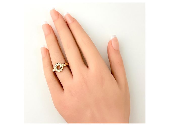 Bulgari Bvlgari Ring aus 18K Roségold mit Diamanten - Ansicht 5