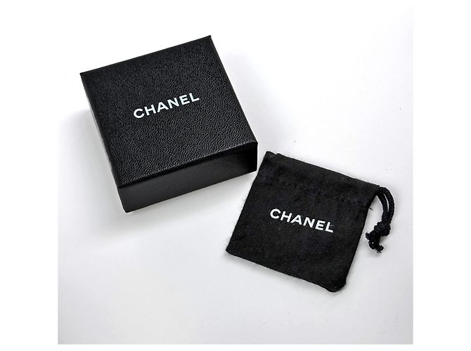 Orecchini a clip Chanel argentati con strass Argento - vista 5